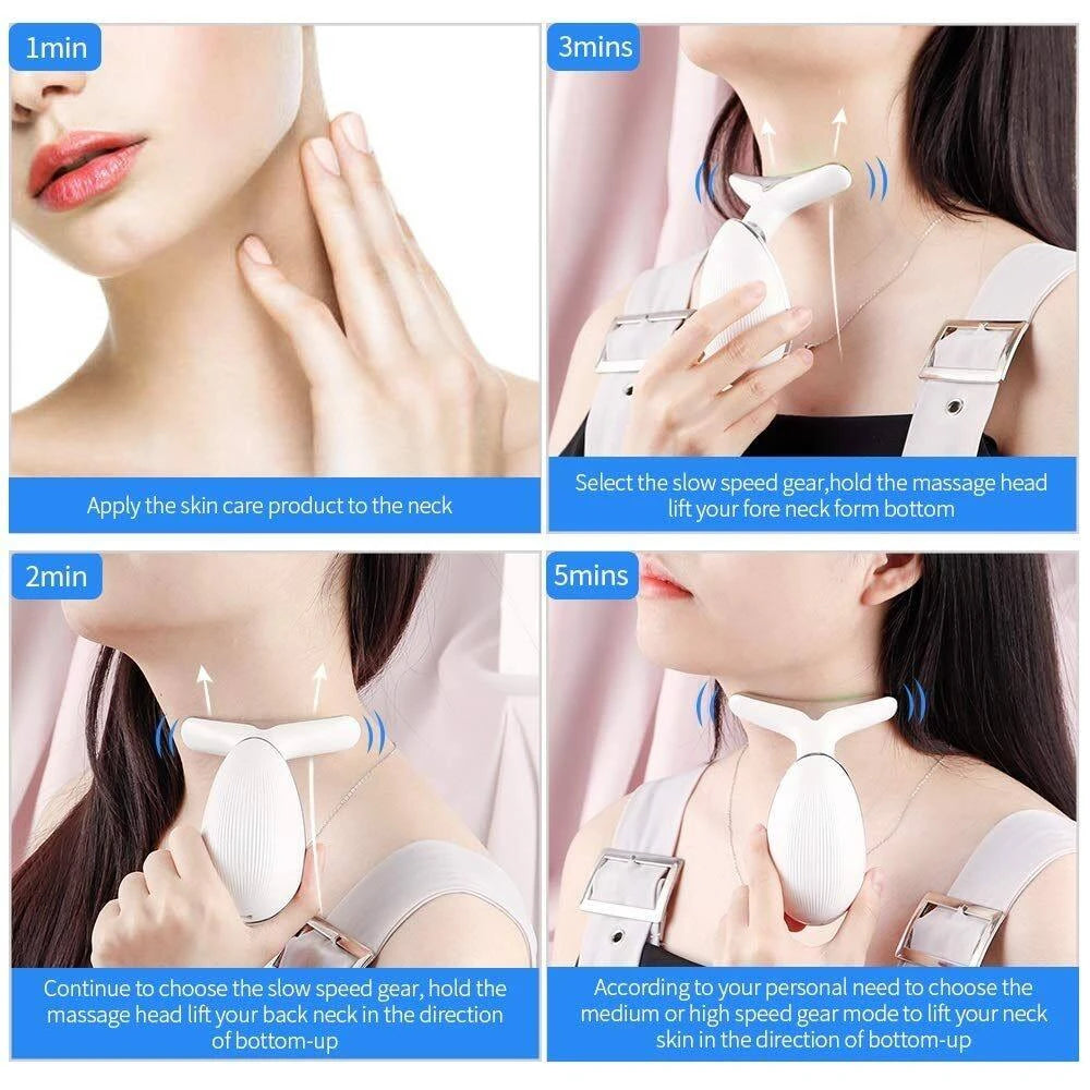 3-in-1 Anti-Aging Face Massager | Microcurrent Skin Rejuvenation