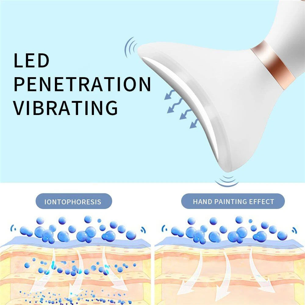 3-in-1 Anti-Aging Face Massager | Microcurrent Skin Rejuvenation