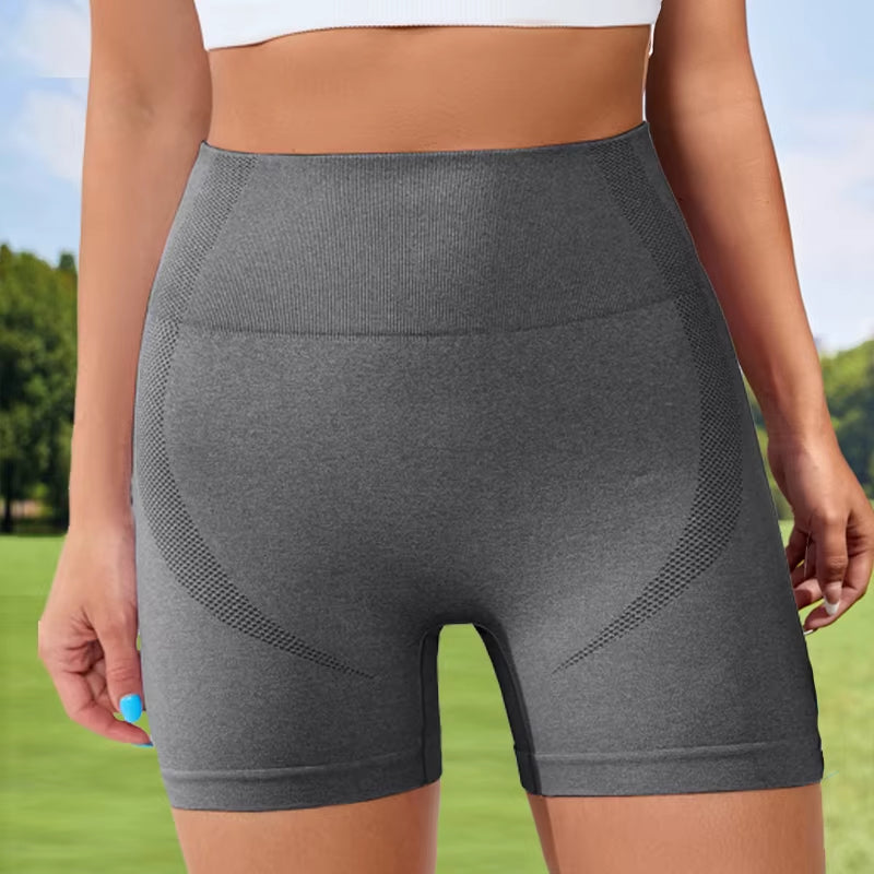 Sexy Women'S Sports High Waist Shorts Athletic Gym Workout Fitness Yoga Leggings Briefs Athletic Breathable Push up Yoga Short